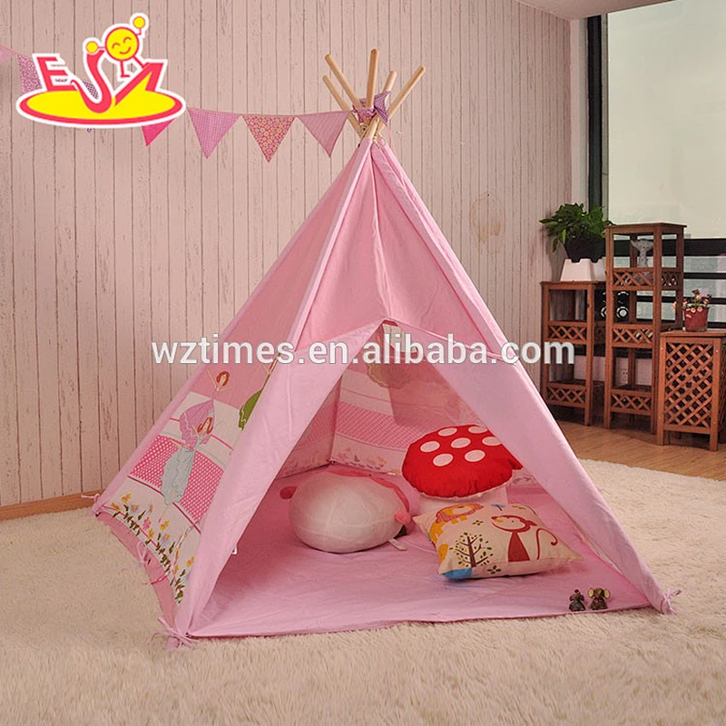 wholesale cheap fun play baby tent house indoor folding kids tent house W08L002