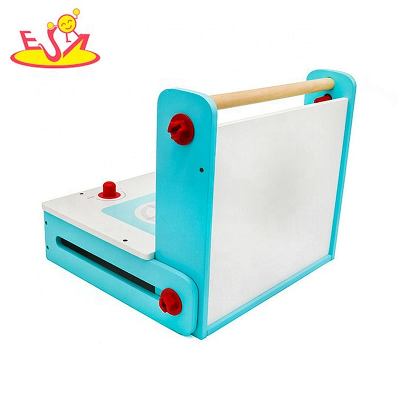 2019 New design tabletop wooden kids cooking set for pretend play W10C456