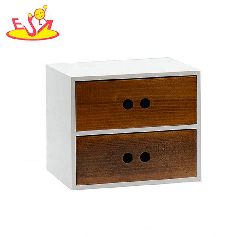 Wholesale 2 layers wooden bedroom chest for home W08C257