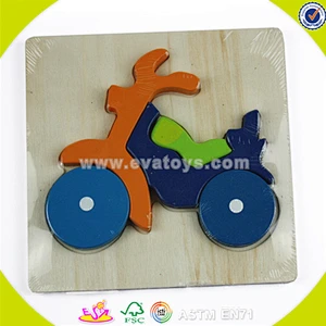 Wholesale fashionable wooden toddler jigsaw toy educational wooden toddler jigsaw toy great baby puzzle game W14G006