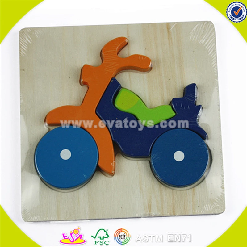 Wholesale fashionable wooden toddler jigsaw toy educational wooden toddler jigsaw toy great baby puzzle game W14G006