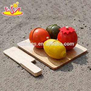 high quality role play kids wooden toy fruit for wholesale W10B157