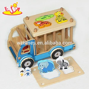 wholesale most popular wooden kids car games high quality wooden kids car games W04A256