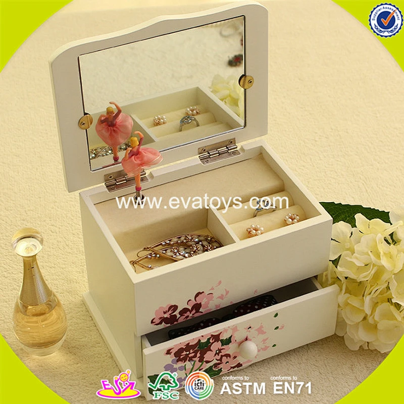 wholesale new brand wooden luxury jewelry box high quality wooden luxury jewelry box W09E008A