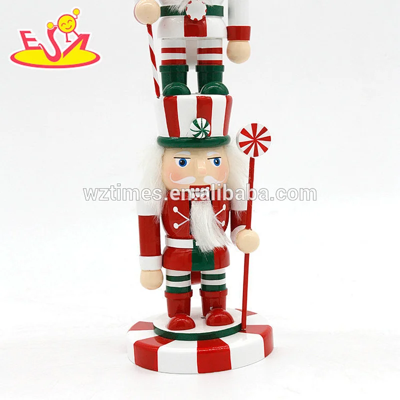 2018 Wholesale cheap kids doll toy wooden soldier nutcracker doll for sale W02A285