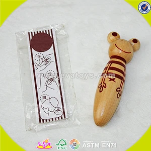 wholesale cheap kids wooden massage stick toy high quality children wooden massage stick toy W02A090
