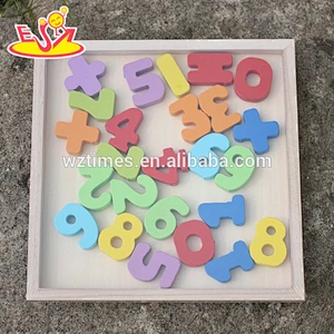 2018 new design numbers wooden math games for kids W14B073