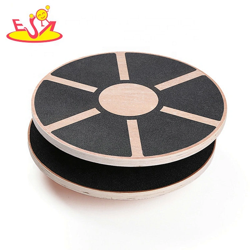 2019 Top sale children wooden balance rocker board with customize W01D027