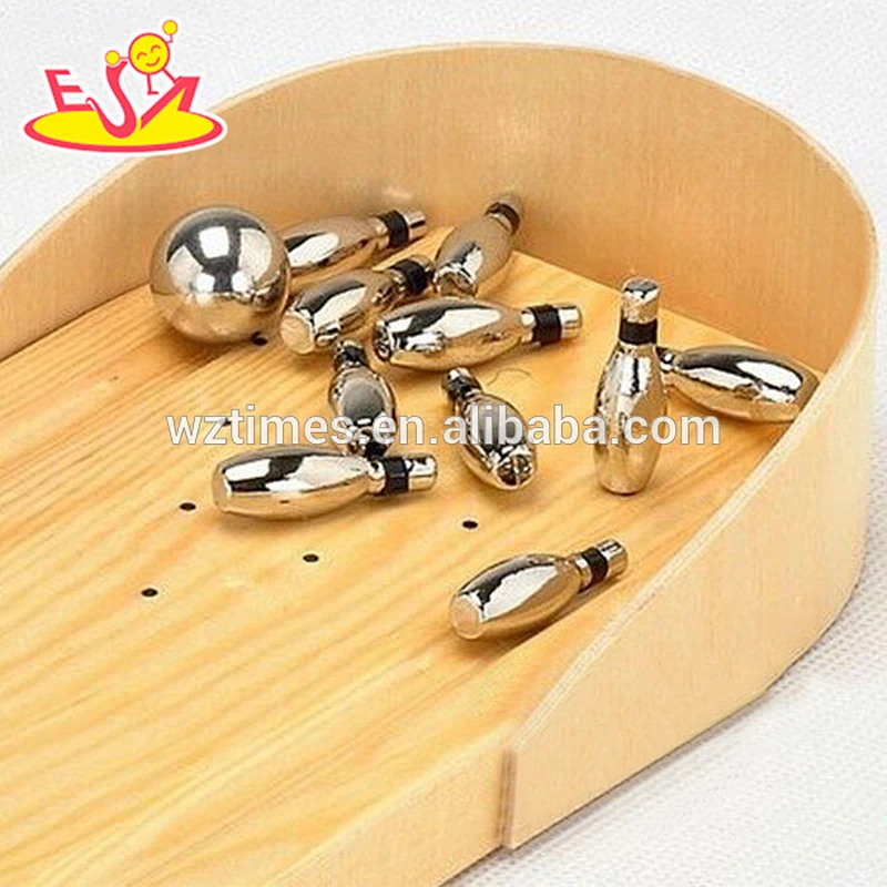 wholesale high quality children wooden bowling ball cheap kids wooden bowling ball W01A155