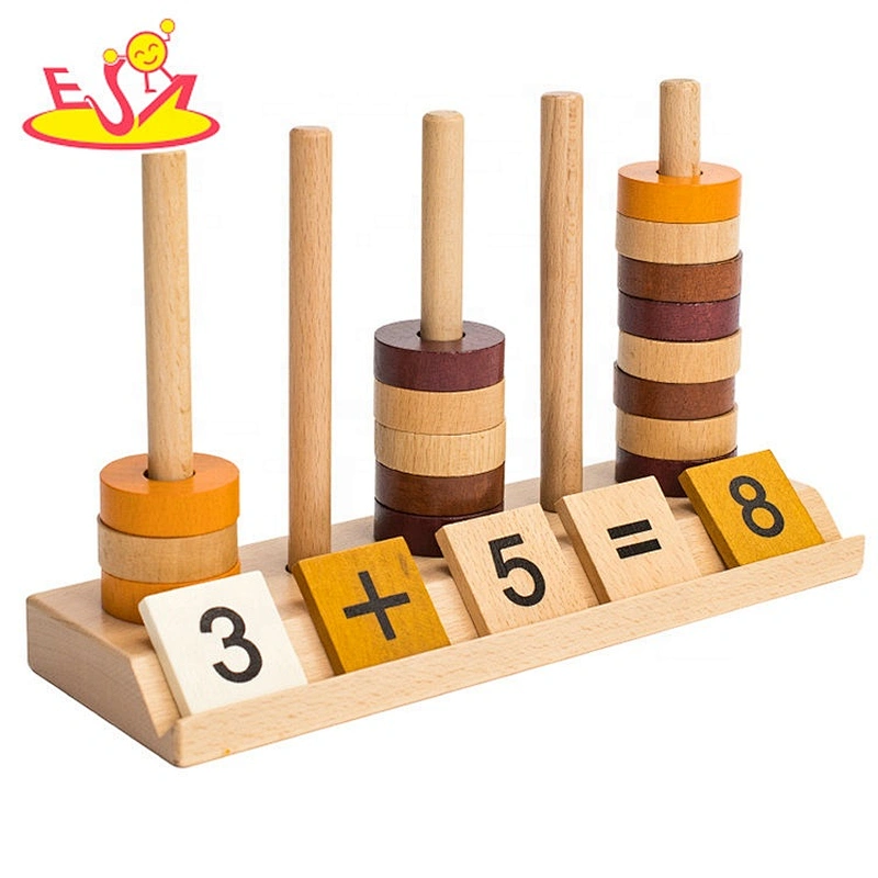 New arrival educational wooden counting games for toddlers W13D223