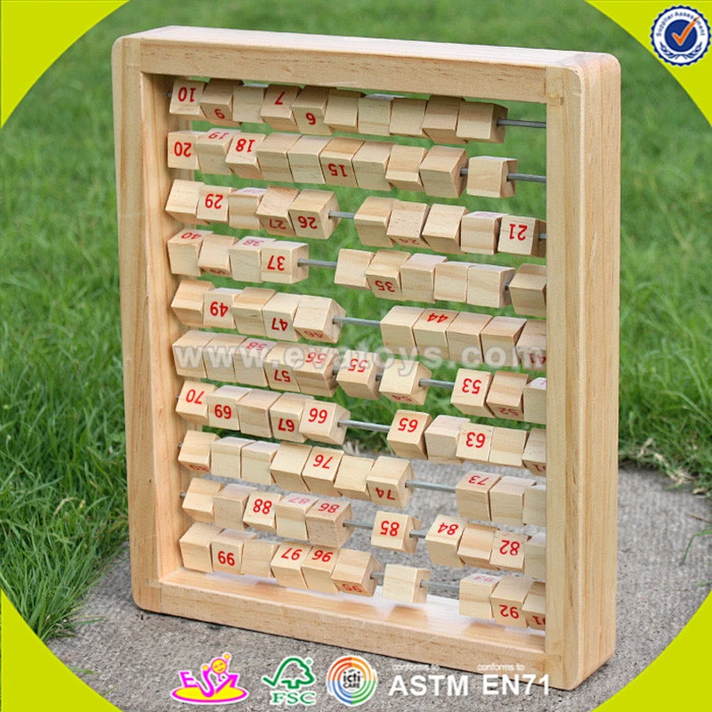 wholesale baby wooden teacher abacus role play kids wooden teacher abacus hot sale children wooden teacher abacus W12C006