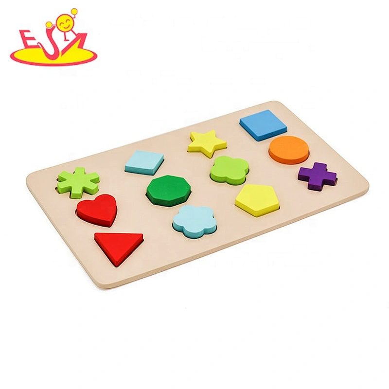 Most popular kids wooden jigsaw puzzle for early learning  W14A230