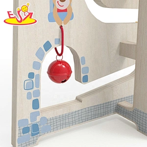 2019 New design mini wooden toy car race track for kids W04E081