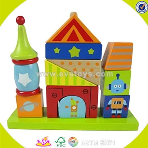 Großhandel bunte hölzerne Sortierblöcke Spiel für Kinder multishape Baby hölzerne Sortierblöcke Spielzeug W13D026