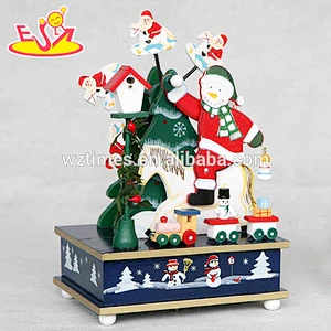 Most fashion kids wooden diy music box for baby W07B014A