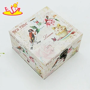 2018 Wholesale beautiful wooden gift boxes for storage W18A026