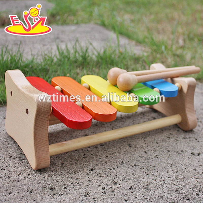2018 New design baby wooden xylophone toy funny kids wooden xylophone toy best sale children wooden xylophone toy W07C048