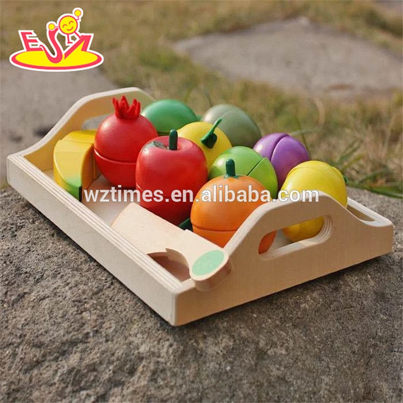 großhandel kinder spielen küche spielzeug holz schneiden obst set lustiges holz schneiden obst set für kinder w10b185