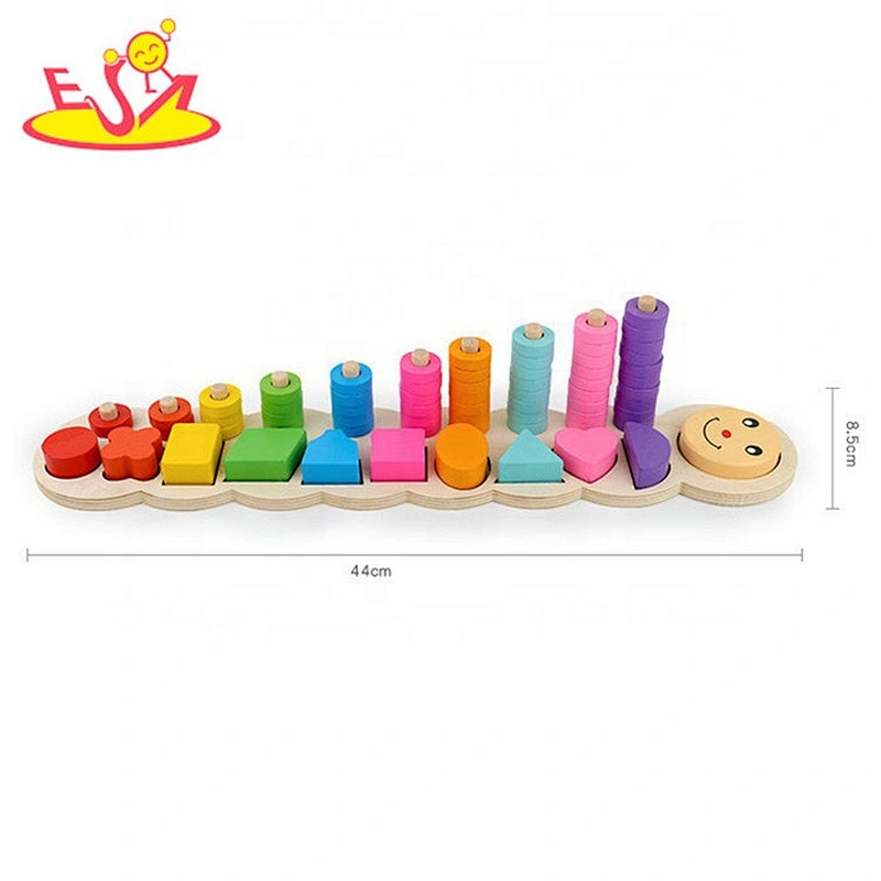Best sale educational counting wooden learning toys for 1 year old W12E035