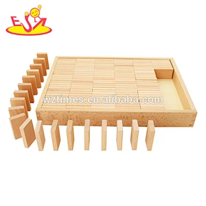 Double Six Professional Dominoes with Brass Spinner in Wooden Case W15A075