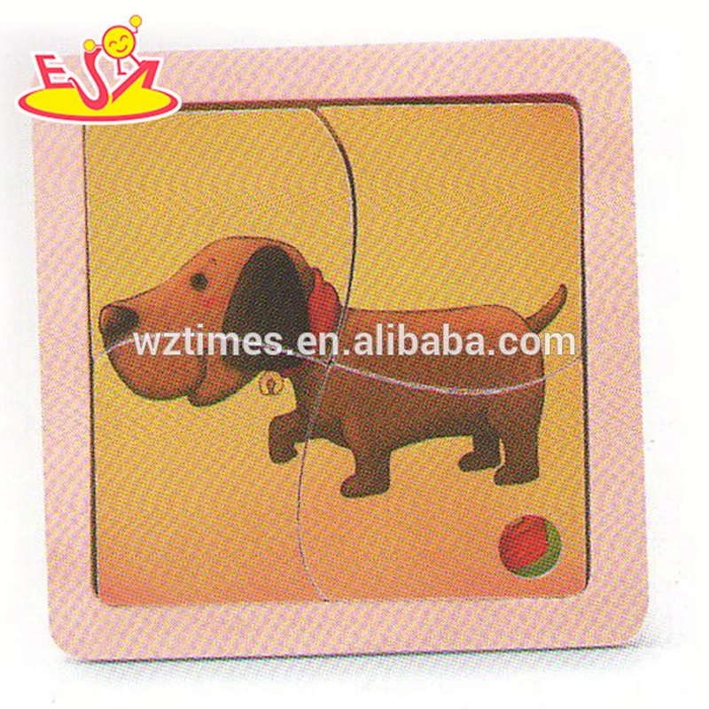 wholesale educational kids wooden chicken puzzle diy wooden chicken puzzle W14C168