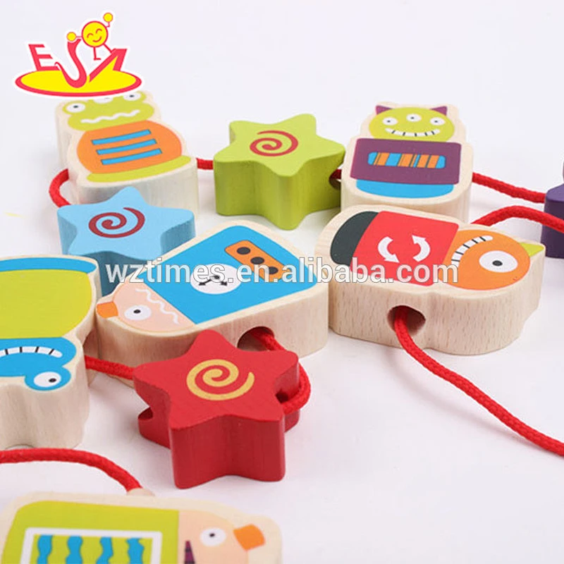 2018 bolas de madera al por mayor de juguete para niños top moda cuentas de madera de juguete para niños más popular cuentas de madera de juguete para niños W11E058