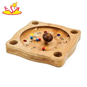 Most popular play Bauern wooden roulette board with spinner W01A329