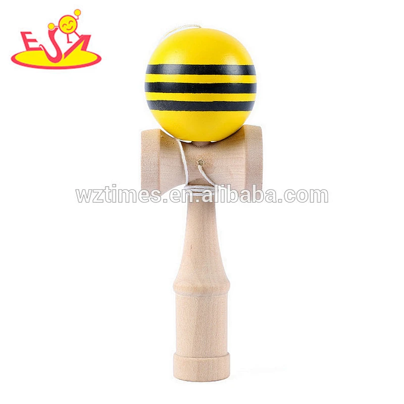 wholesale kids wooden kendamas for sale cheap baby wooden kendamas for sale best children wooden kendamas for sale W01A192