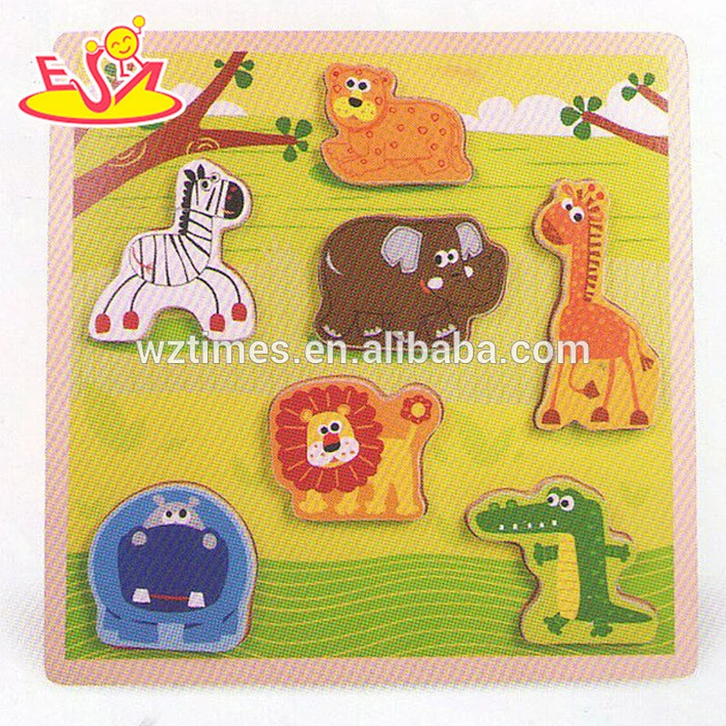 wholesale baby 7-piece wooden puzzle fashion kids 7-piece wooden puzzle children 7-piece wooden puzzle W14L002