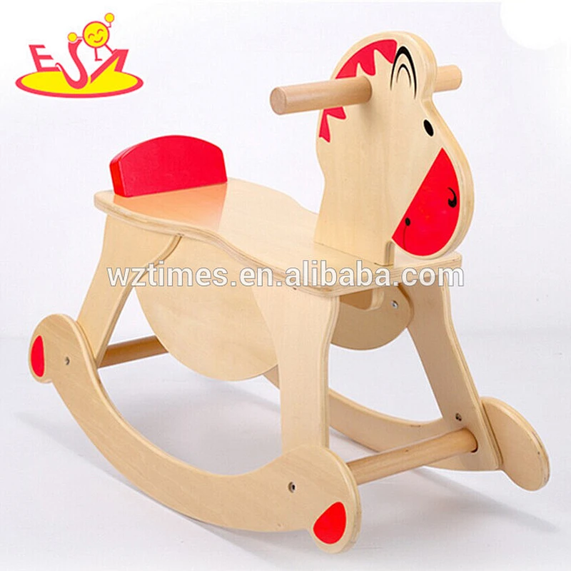 2018 wholesale wooden toy rocking horse fashion wooden toy rocking horse most lovely wooden toy rocking horse W16D063