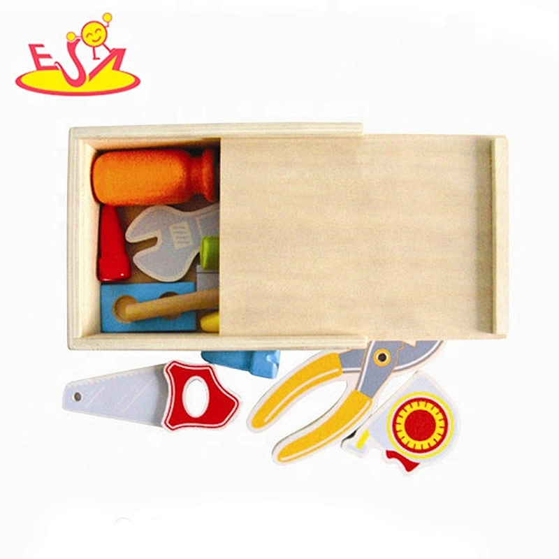 Most popular wooden animal blocks toys for kids W13E030