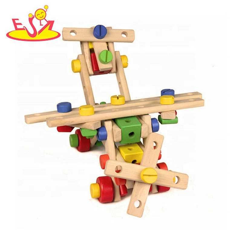 wholesale multifunction wooden wooden nut toy for kids W03C004