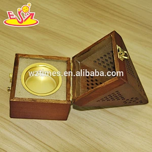2018 Wholesale high quality classical style wooden incense burner household wooden incense burner W02A258