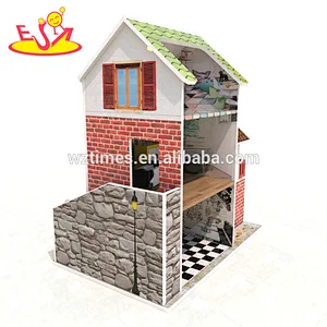 2018 Neues Design-Set für kreatives Puppenhaus-Färbetätowerkit für Kinder W06A282