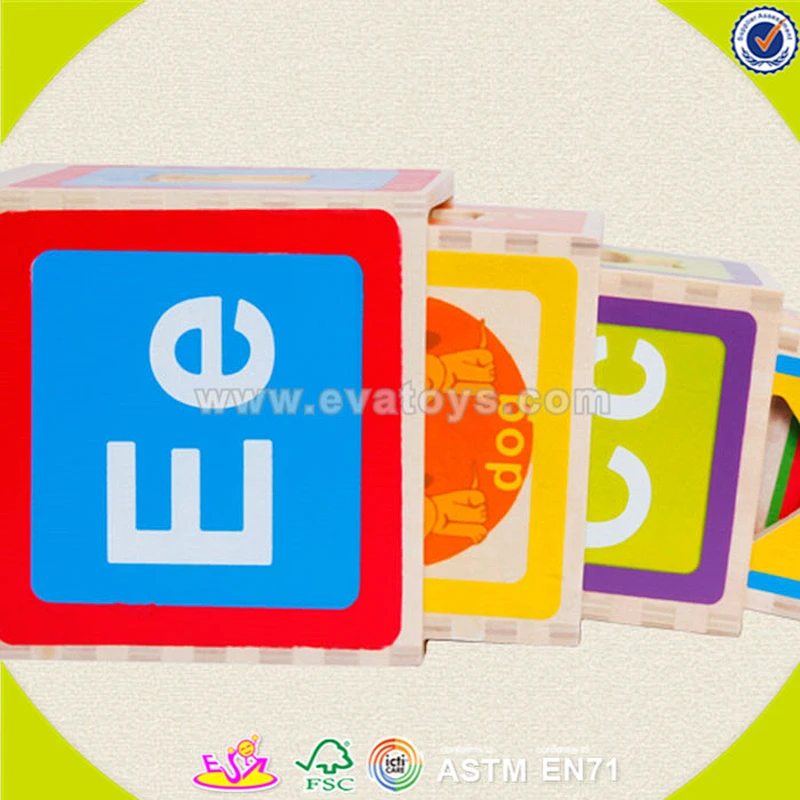 wholesale children educational wooden stacking and nesting toy for sale W13D061