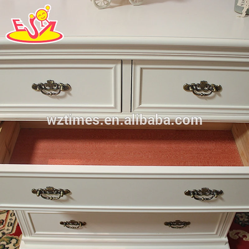 2018 New design bedroom wooden vanity cabinets solid wooden vanity cabinets top sale wooden vanity cabinets W08H062