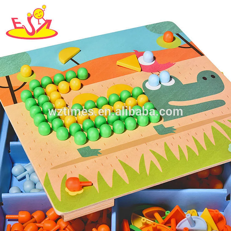hottest educational wooden animal shaped puzzles as children W14D031
