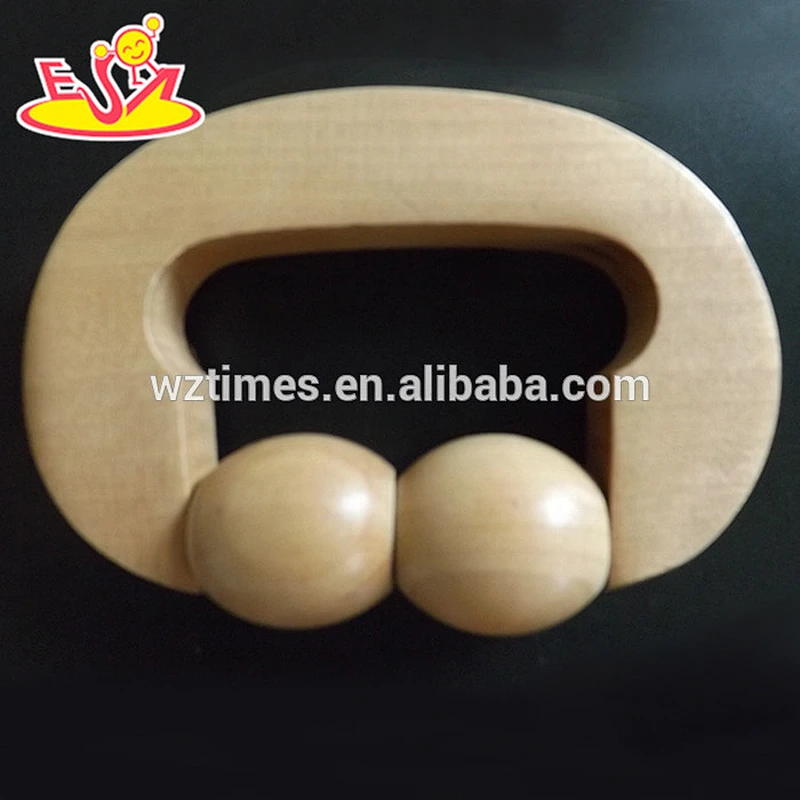 Wholesale beautiful health care product wooden hand roller massager W02A110