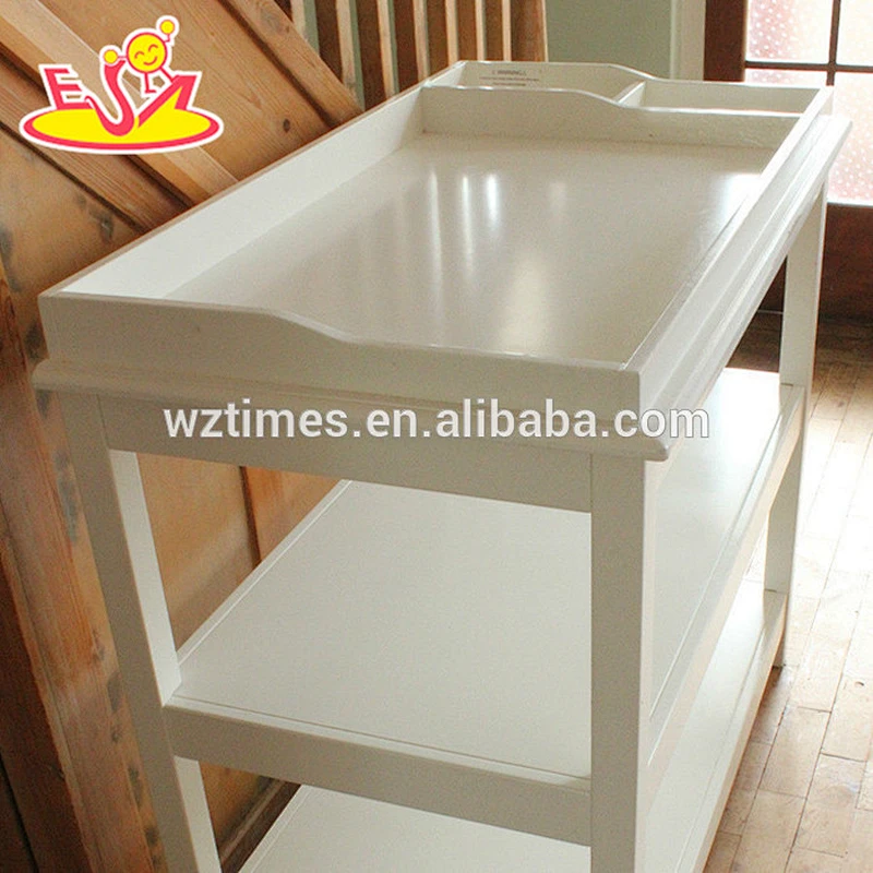 2018 high quality wooden baby changing tray with stand W08C123