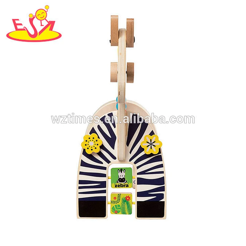 2018 Cheap zebra shape multifunctional toys wooden educational toys for training kids intelligent skill W12D094