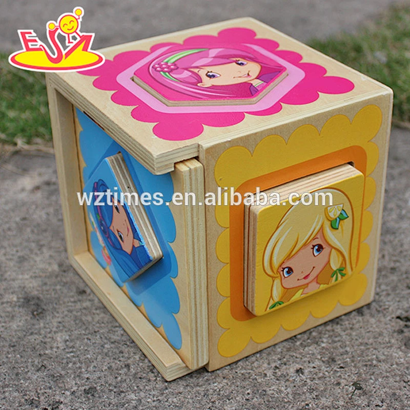 Wholesale educational wooden box toy for kids W11C012