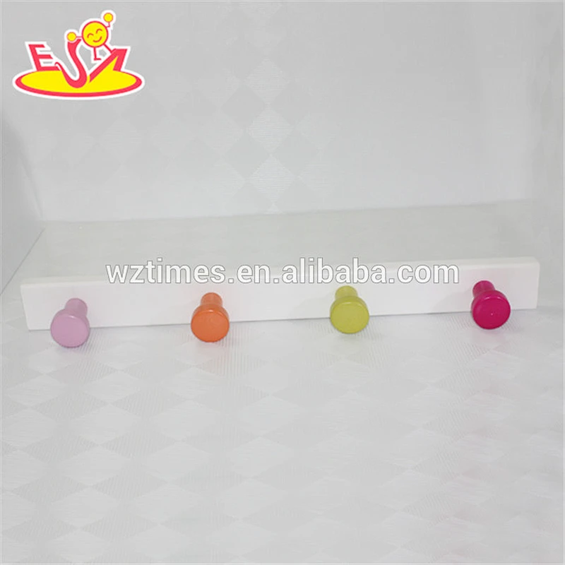wholesale most attractive children wooden coat hook for sale W09B034