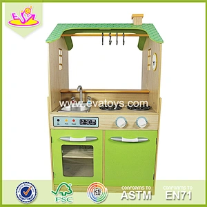 2018 New design wooden educational kitchen toy children wooden educational kitchen toy W10C260