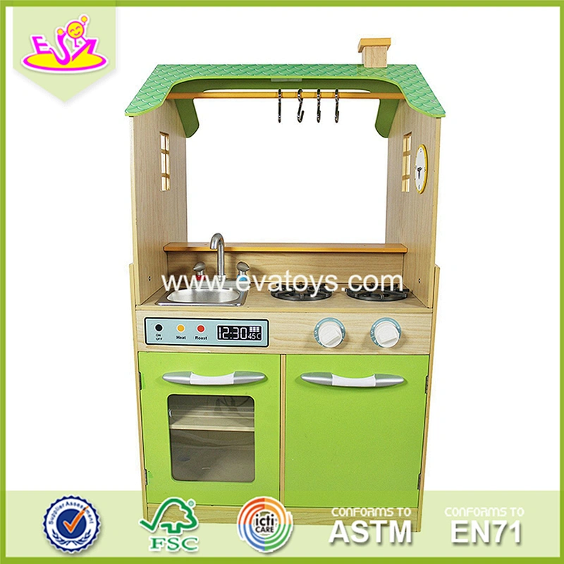 2018 New design wooden educational kitchen toy children wooden educational kitchen toy W10C260