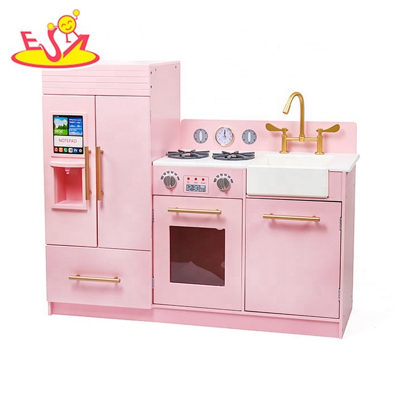 2018 Simply toys kitchen juego de cocina de madera juego de simulación cocina para niños W10C370