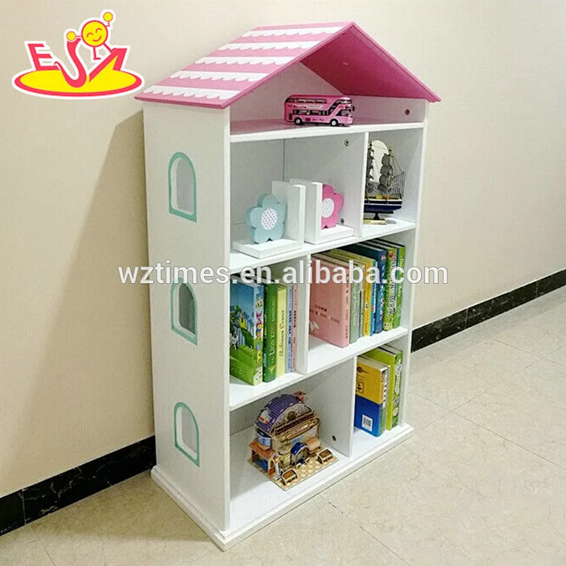 Wholesale New multifunction wooden toy box with shelf for kids W08C244
