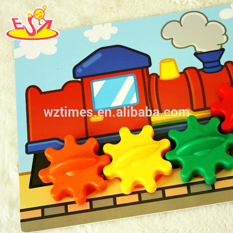 2018 wholesale kids wooden cartoon toy cheap baby wooden cartoon toy fashion children wooden cartoon toy W01B030