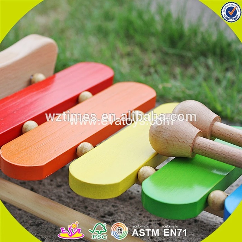 2018 wholesale wooden toddler drum set funny wooden toddler drum set cheap wooden toddler drum set W07J039