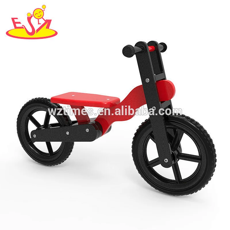 wholesale early learning wooden toddler balance bike for education W16C191