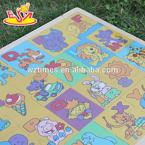 wholesale baby wooden puzzle jigsaw for education W14C241